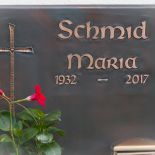 Urnentafel In Kupferblech Getrieben